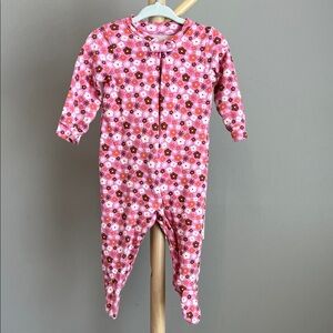 ⭐️⭐️ PICK 5 / $20 Amazon Baby Girl Floral Pink Sleeper 9M